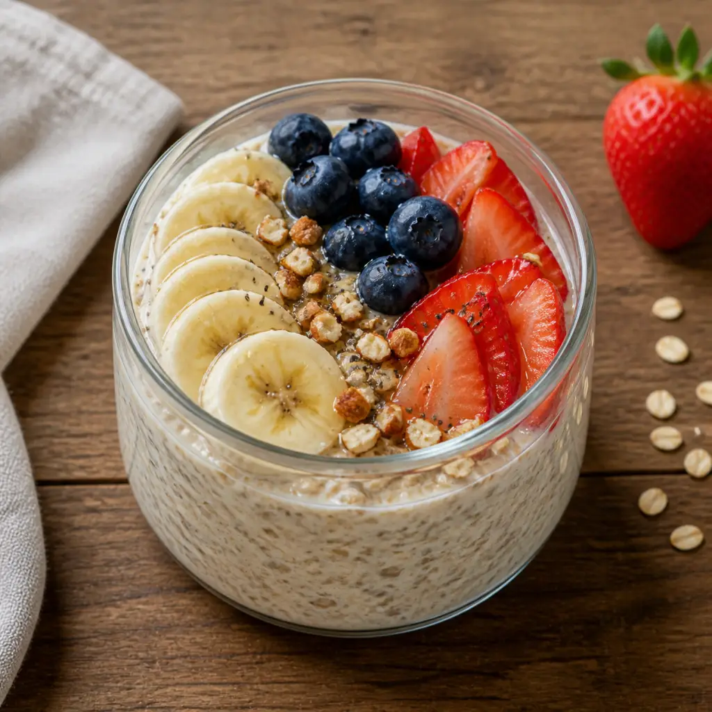 Avena con frutas Avena con frutas