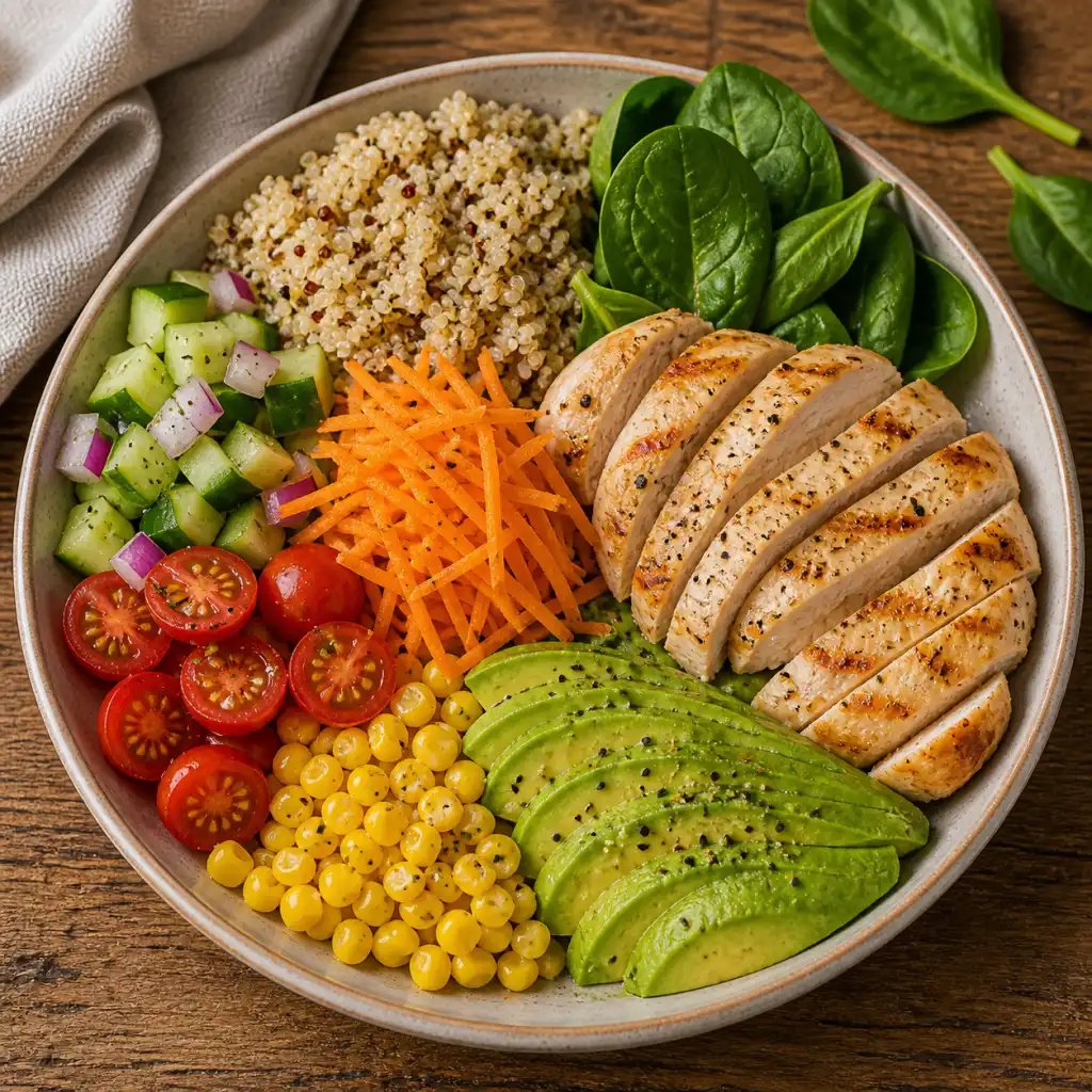 Bowl pollo quinoa Bowl pollo quinoa